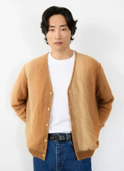 Percival Cardigans^Ombre Knitted Cardigan Tan