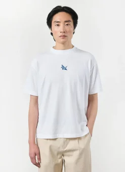 Percival White T-Shirts|Oversized T-Shirts^Origami Oversized T Shirt White