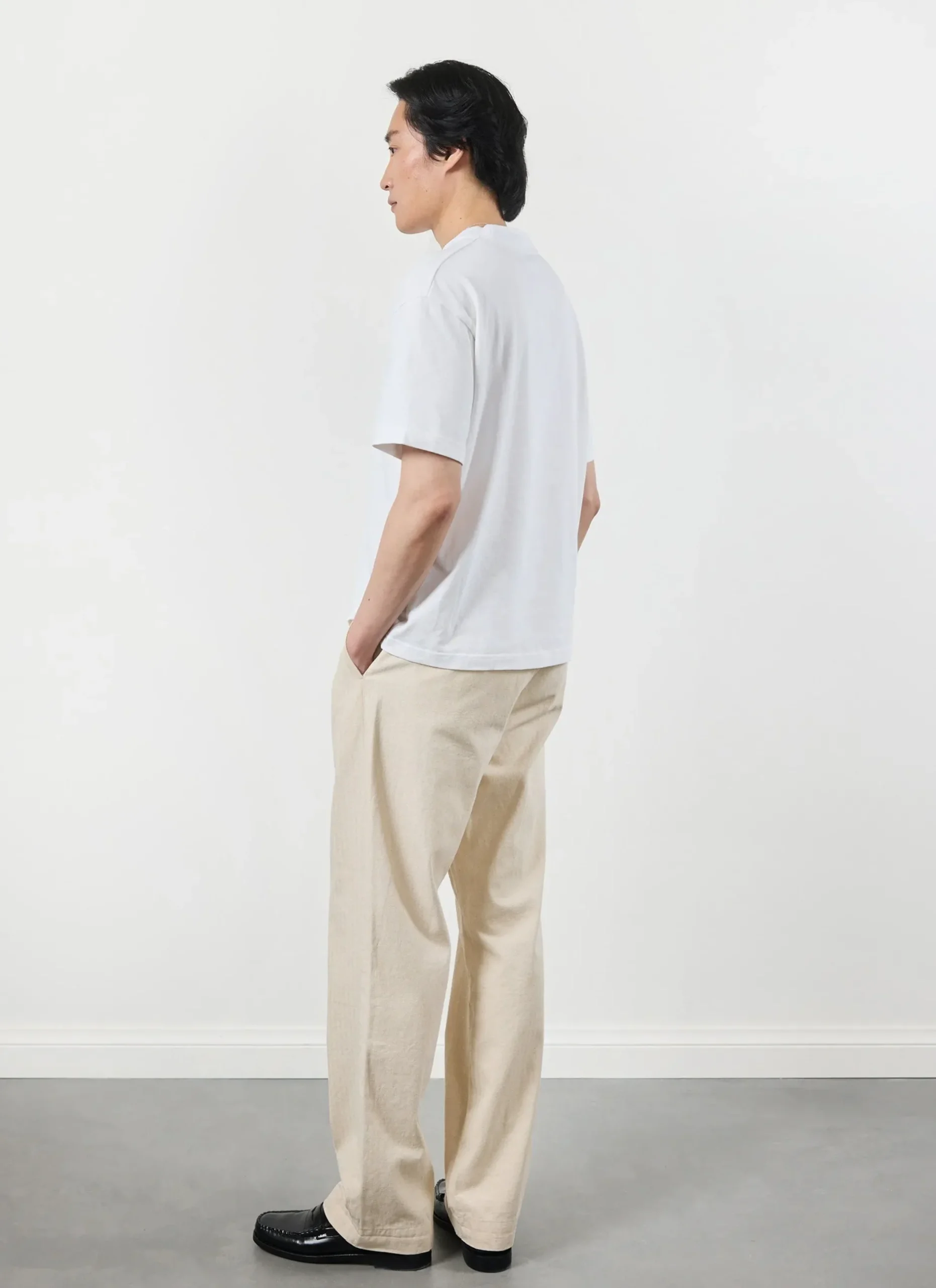 Percival White T-Shirts|Oversized T-Shirts^Origami Oversized T Shirt White