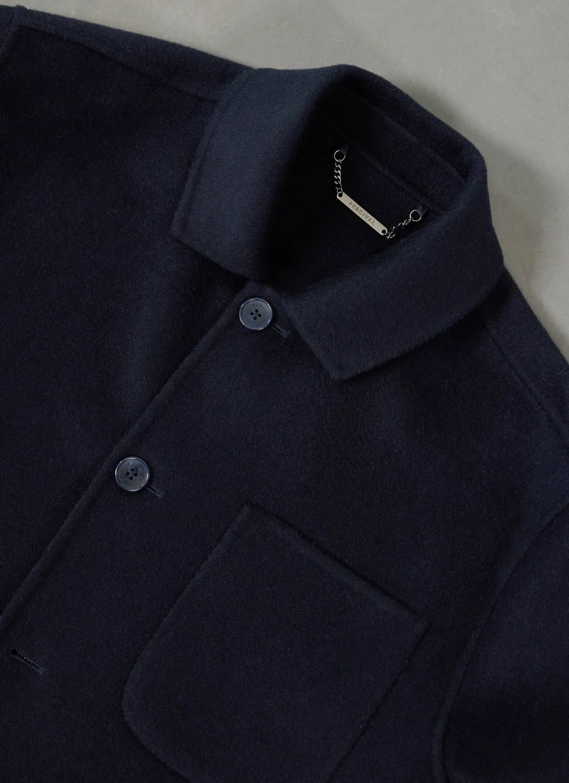 Percival Overshirts & Workshirts|Overshirts^Overshirt Navy