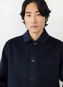 Percival Overshirts & Workshirts|Overshirts^Overshirt Navy