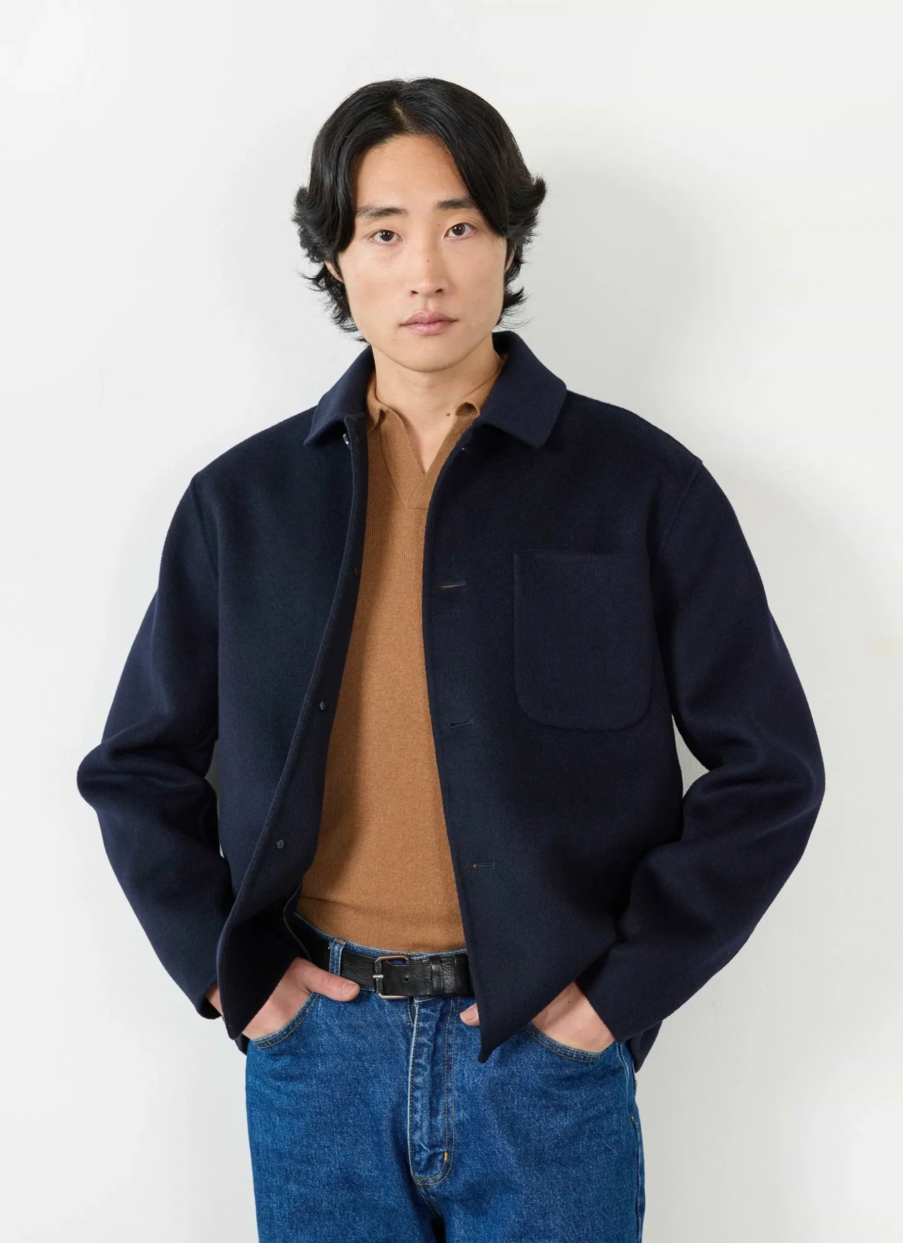 Percival Overshirts & Workshirts|Overshirts^Overshirt Navy
