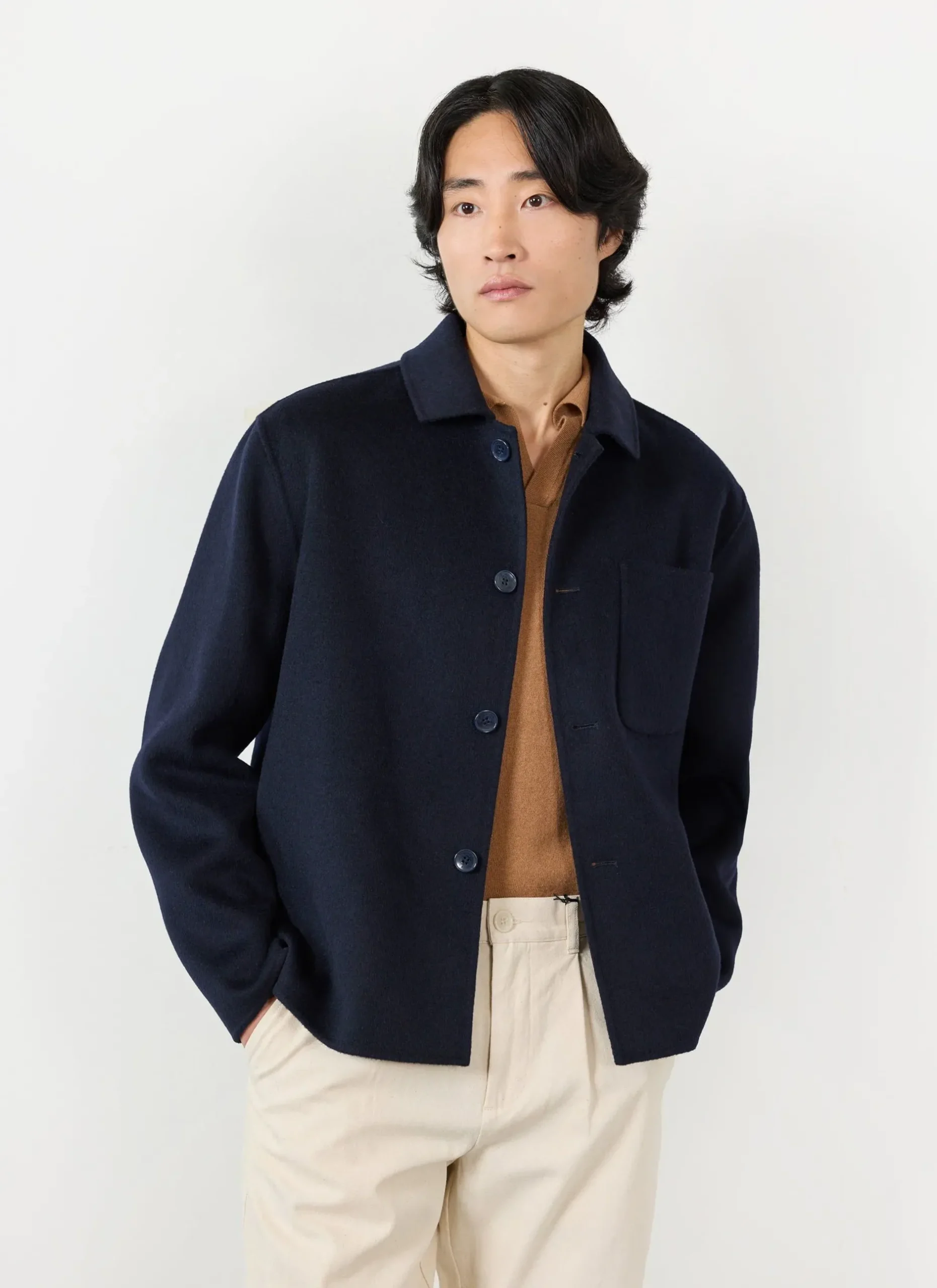 Percival Overshirts & Workshirts|Overshirts^Overshirt Navy