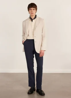 Percival Short Sleeve Shirts|Knitted Shirts^Pablo Cuban Shirt Cream
