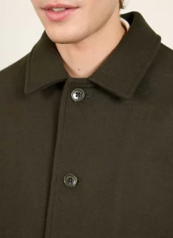 Percival Pea Coats|Coats^Pea Coat Olive