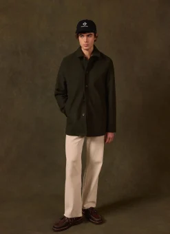 Percival Pea Coats|Coats^Pea Coat Olive