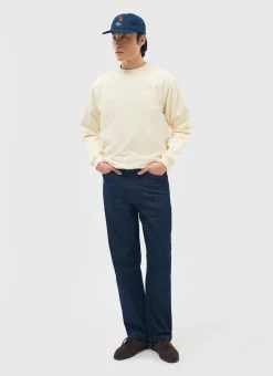 Percival Sweatshirts^Perci Chainstitch Sweatshirt Ecru