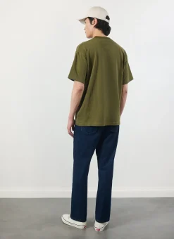 Percival Oversized T-Shirts|Boxy T-Shirts^Perci Oversized T Shirt Olive