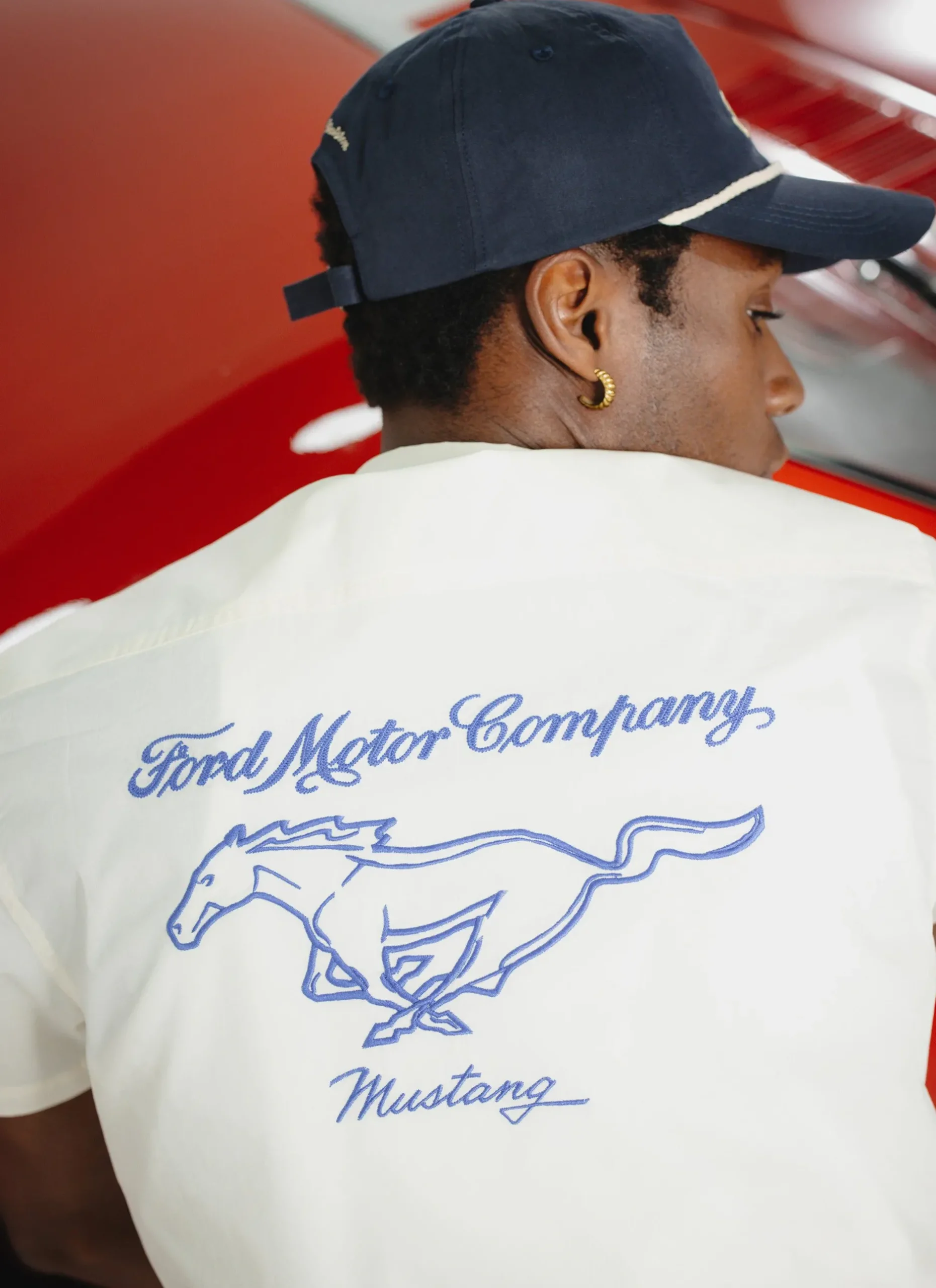 Percival Boxy Shirts^Pit Crew Boxy Shirt Ecru