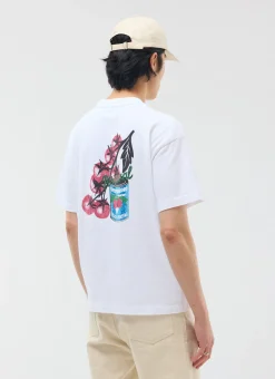 Percival White T-Shirts|Oversized T-Shirts^Pomodoro Oversized T Shirt White