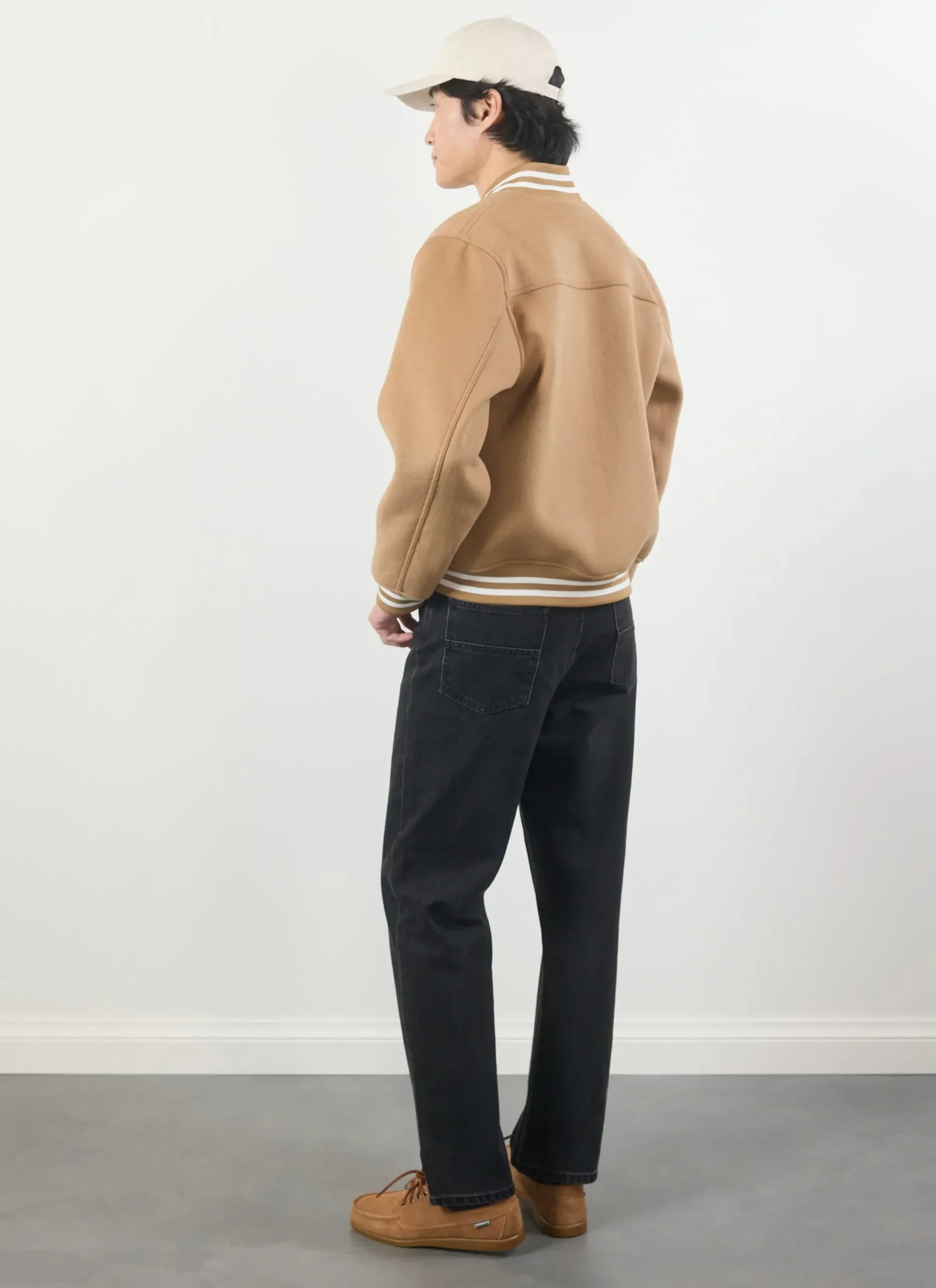 Percival Bomber Jackets^Puglia Varsity Bomber Jacket Tan