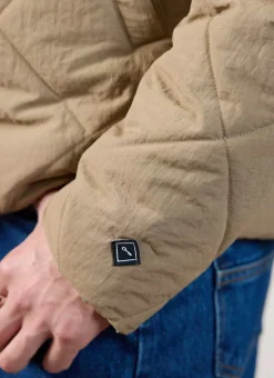 Percival Jackets^Quilted Jacket Beige
