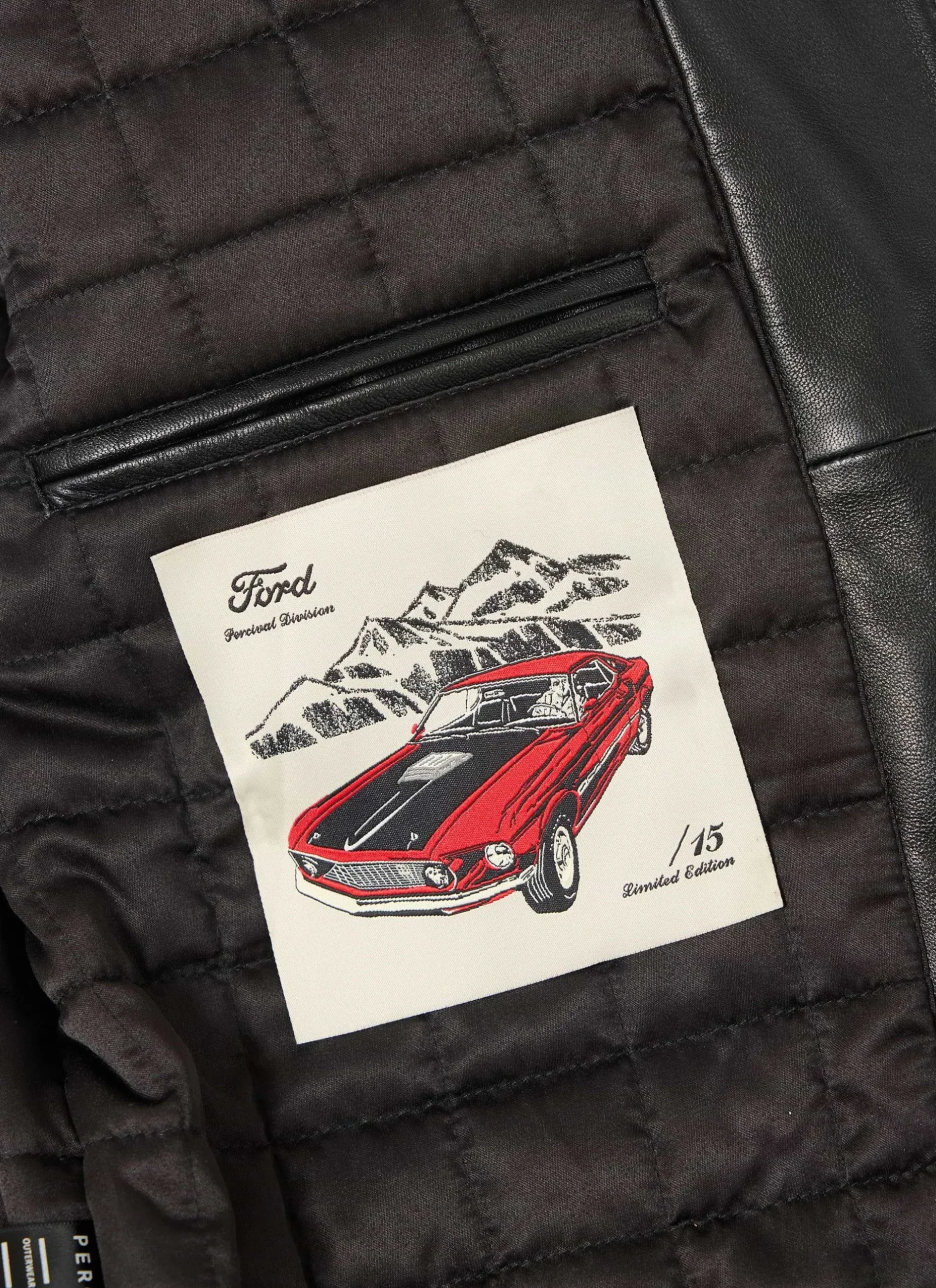 Percival Bomber Jackets^Raceway Bomber Black