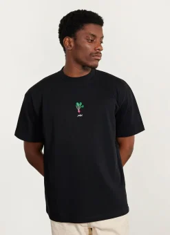 Percival White T-Shirts|Boxy T-Shirts^Radish Oversized Auxiliary T Shirt Black