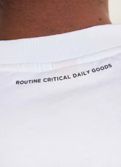 Percival White T-Shirts|Regular Fit T-Shirts^Ramen T Shirt White