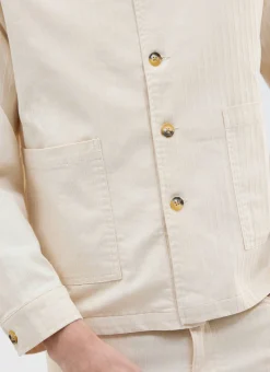 Percival Jackets|Overshirts & Workshirts^Rocco Overshirt Jacket Ecru