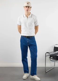 Percival Short Sleeve Shirts|Polo Shirts^Rossi Knitted Polo White