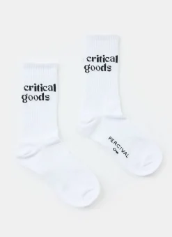 Percival Socks^Routine Critical Daily Goods Socks White