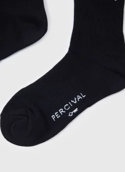 Percival Socks^Routine Critical Daily Goods Socks Black