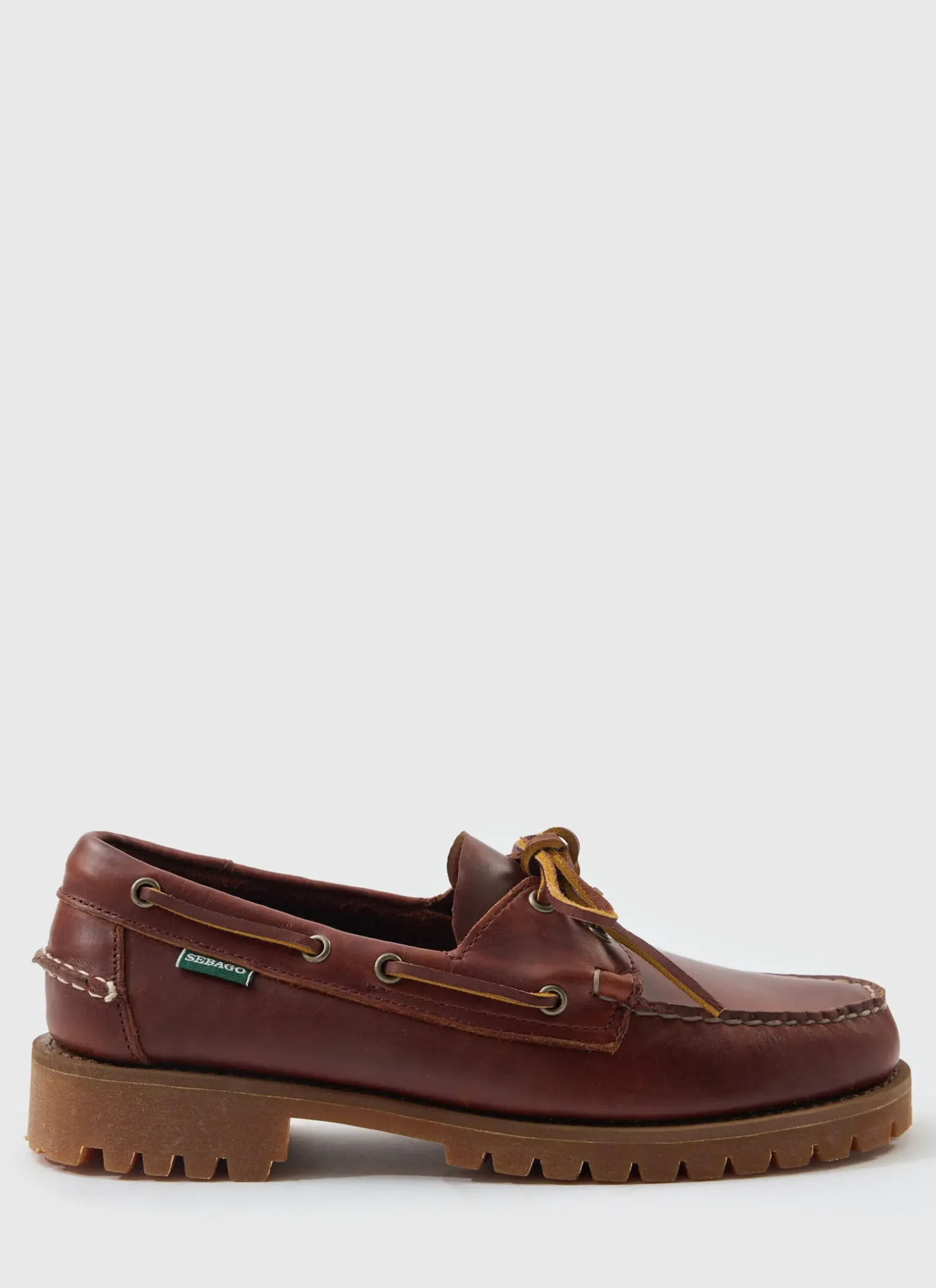 Percival Footwear|Footwear^Sebago Boat Shoe Brown Gum