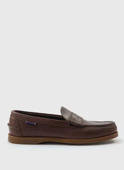 Percival Footwear|Footwear^Sebago Loafer Dark Brown