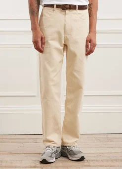 Percival Short Sleeve Shirts|Linen Shirts^Short Sleeve Cuban Shirt Cream