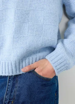 Percival Knitted Shirts|Knitted Polo Shirts & Knitted Shirts^Shugart Jumper Blue