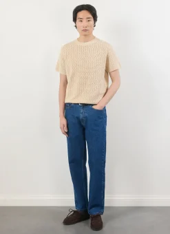Percival Regular Fit T-Shirts^Siena Knitted T Shirt Ecru