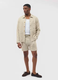 Percival Shorts^Sorrento Shorts Ecru