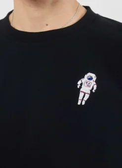 Percival Regular Fit T-Shirts^Spaceman T Shirt Black