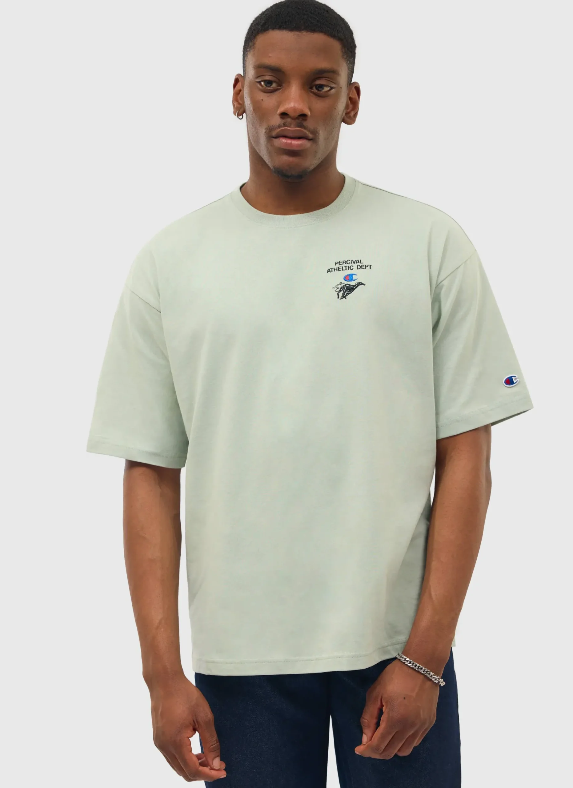 Percival Oversized T-Shirts|Boxy T-Shirts^Speed Greyhound Oversized T Shirt Cargo Olive