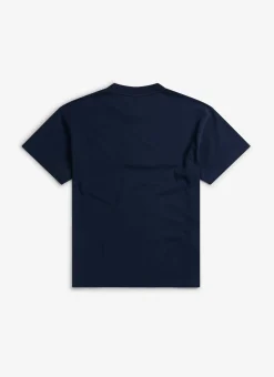 Percival Oversized T-Shirts|Boxy T-Shirts^Stout Oversized T Shirt Navy