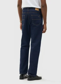 Percival Straight Leg Trousers|Straight Leg Jeans^Straight Leg Denim Jeans Dark Indigo