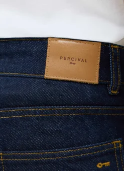 Percival Straight Leg Trousers|Straight Leg Jeans^Straight Leg Denim Jeans Dark Indigo