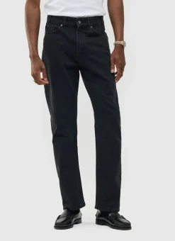 Percival Straight Leg Trousers|Straight Leg Jeans^Straight Leg Denim Jeans Black