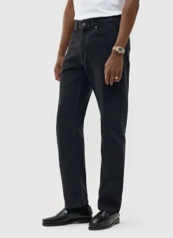 Percival Straight Leg Trousers|Straight Leg Jeans^Straight Leg Denim Jeans Black