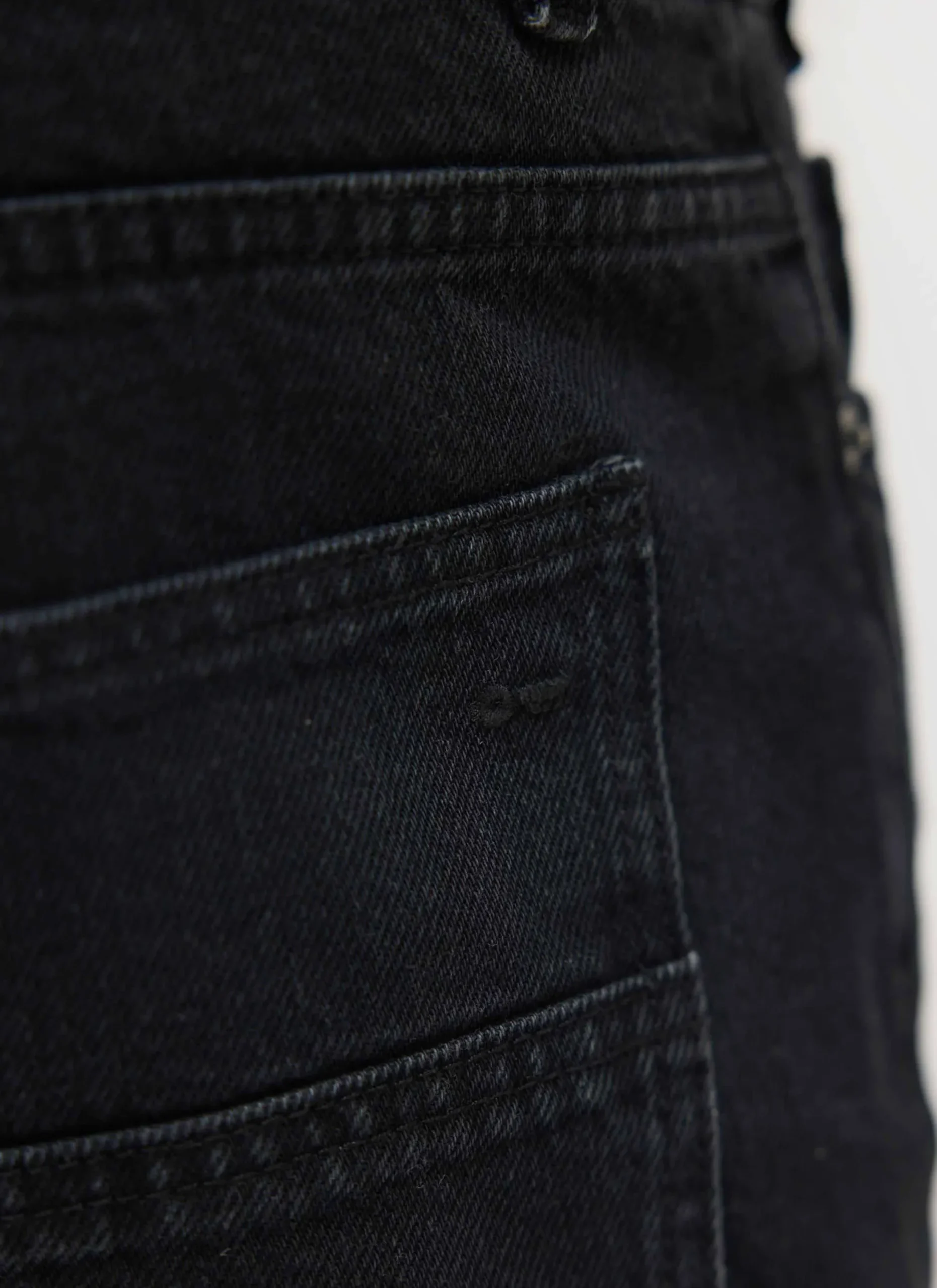 Percival Straight Leg Trousers|Straight Leg Jeans^Straight Leg Denim Jeans Black