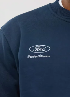 Percival Sweatshirts^Sweatshirt Navy