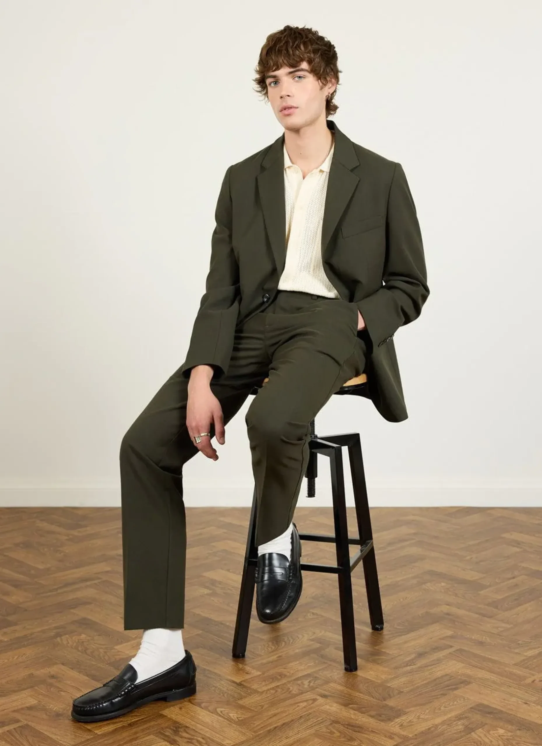 Percival Race Day Suits|Work Suits^Tailored Blazer Forest