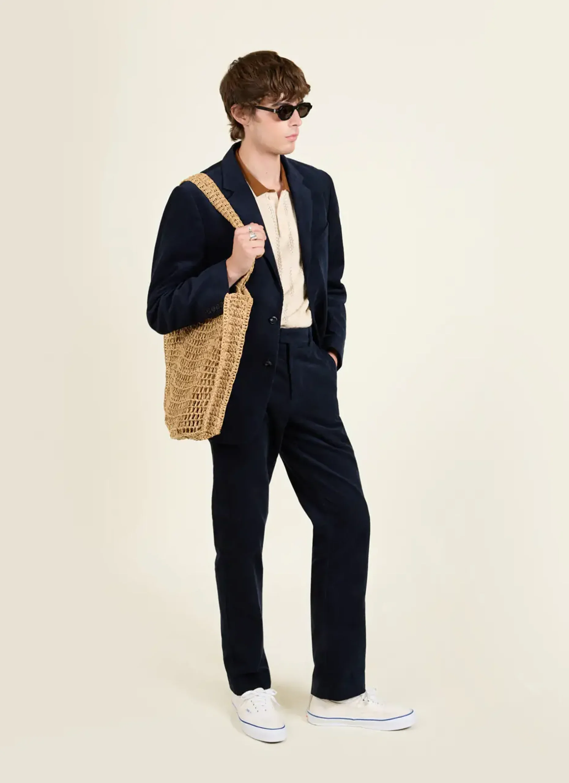 Percival Race Day Suits|Work Suits^Tailored Blazer Navy