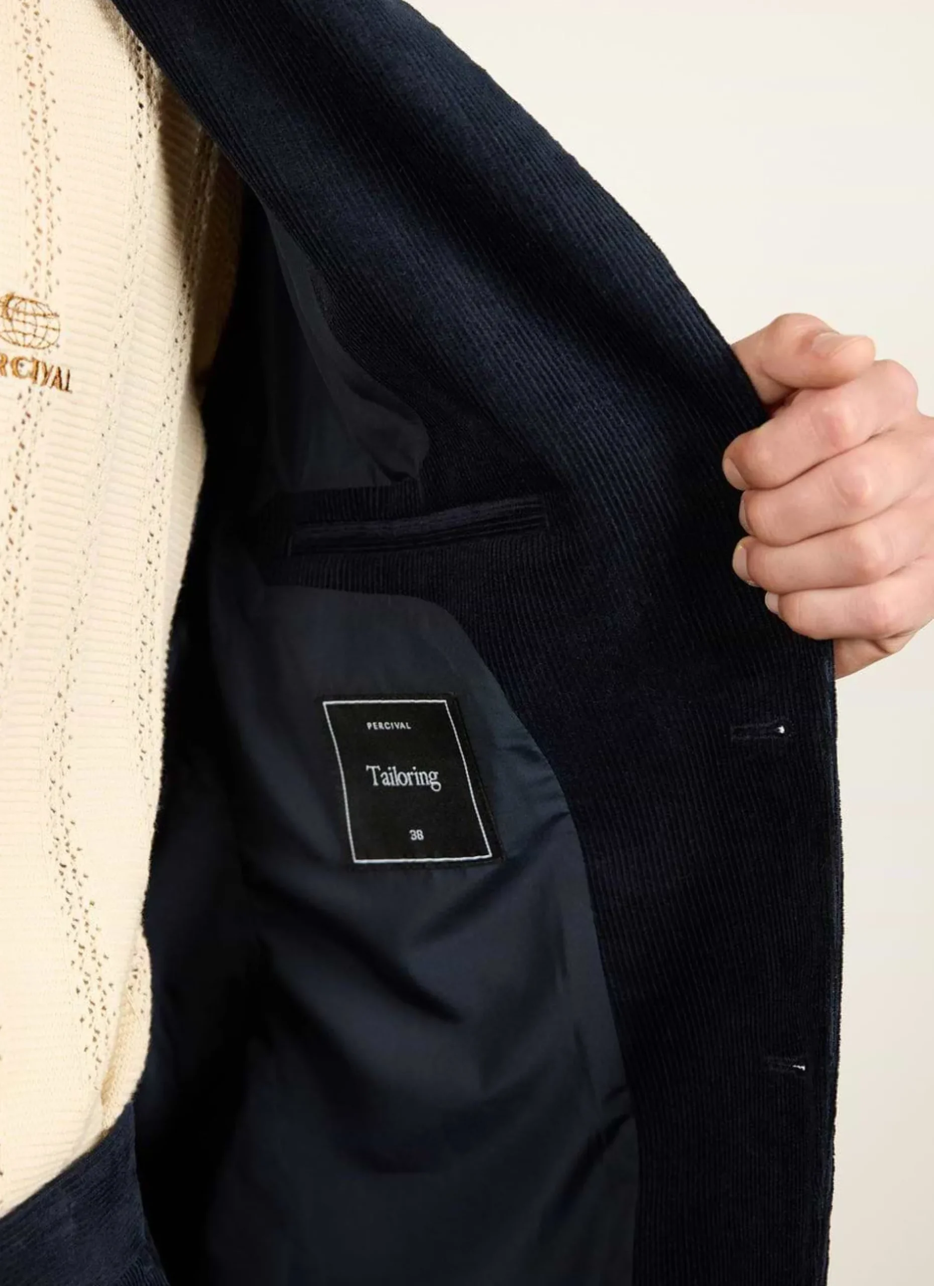 Percival Race Day Suits|Work Suits^Tailored Blazer Navy