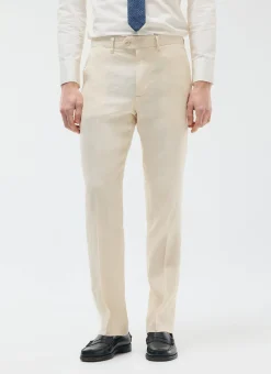 Percival Linen Blazers & Jackets|Race Day Suits^Tailored Linen Blazer Cream