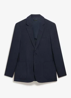 Percival Linen Blazers & Jackets|Race Day Suits^Tailored Linen Blazer Navy