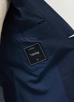 Percival Linen Blazers & Jackets|Race Day Suits^Tailored Linen Blazer Navy