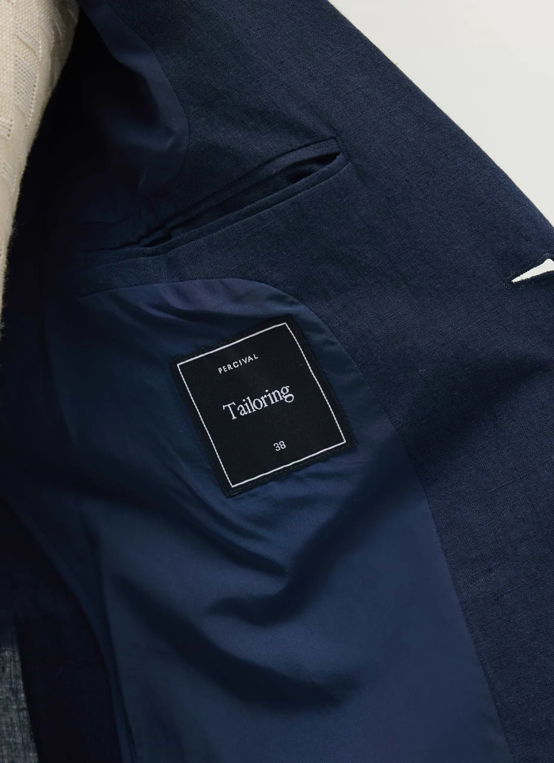 Percival Linen Blazers & Jackets|Race Day Suits^Tailored Linen Blazer Navy