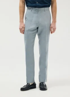 Percival Linen Blazers & Jackets|Race Day Suits^Tailored Linen Blazer Light Blue