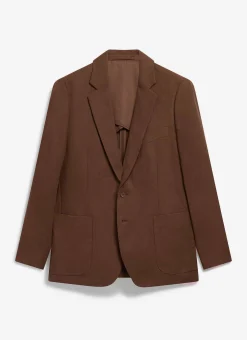 Percival Linen Blazers & Jackets|Race Day Suits^Tailored Linen Blazer Brown