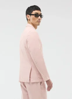 Percival Linen Blazers & Jackets|Work Suits^Tailored Linen Blazer Dusty Pink