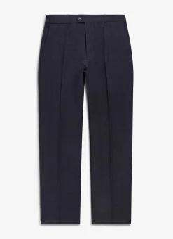 Percival Linen Trousers|Suit Trousers^Tailored Linen Trousers Navy