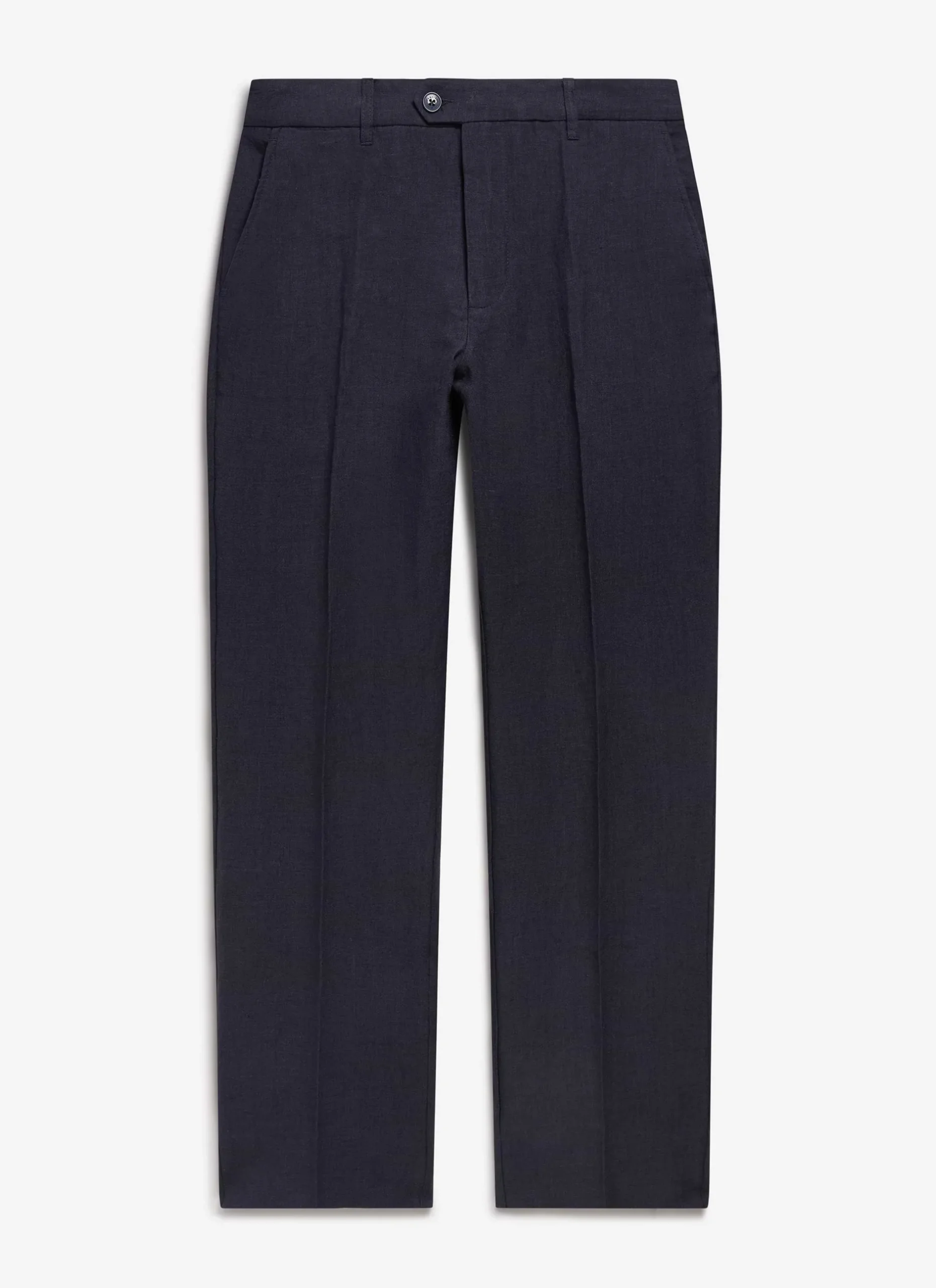 Percival Linen Trousers|Suit Trousers^Tailored Linen Trousers Navy